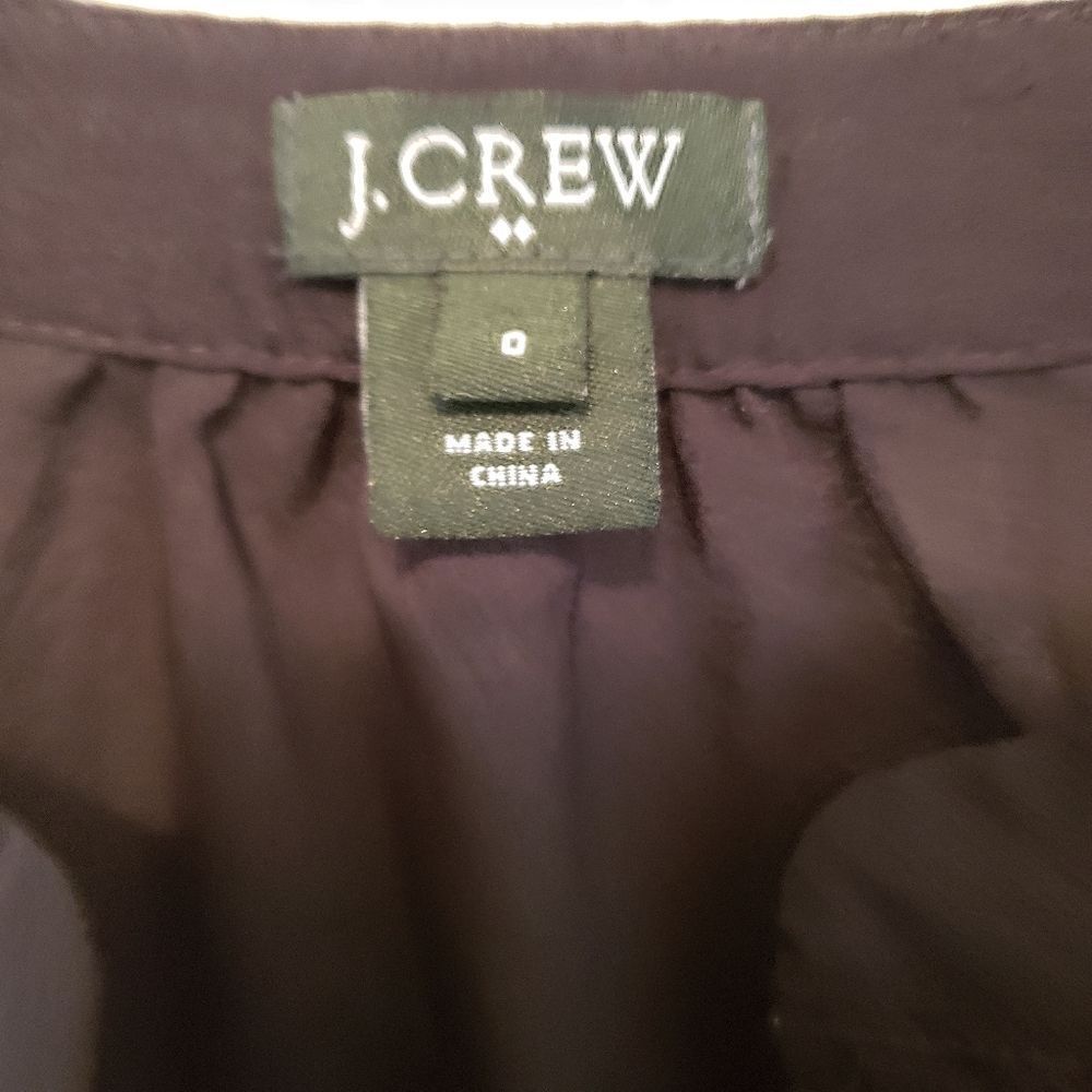 J. Crew Black Button-up Blouse - Picture 3 of 3